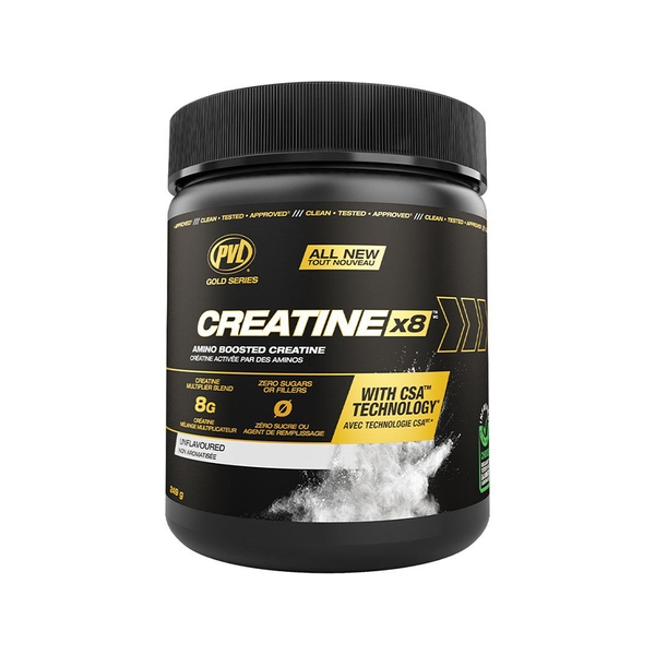 PVL Creatine X8 | Unflavour, 240 gams (30 Servings)