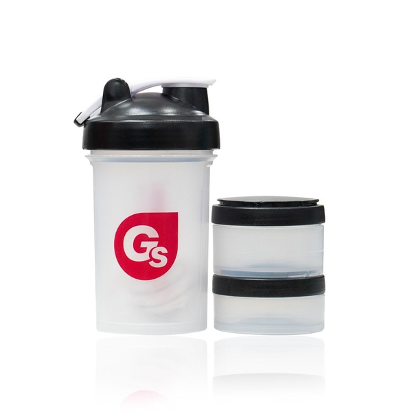 Bình lắc 3 ngăn Gymstore.vn ProStak BPA-Free, 22Oz (500ml)