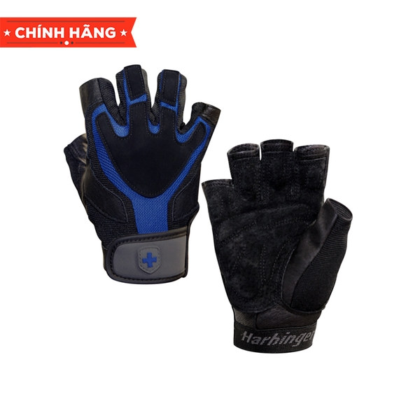 thumbnail image 2 of Harbinger Training Grip Gloves (126053) – Charcoal/Black, XX-Large, 3/4 Finger Design For Men & Women 2 of 4