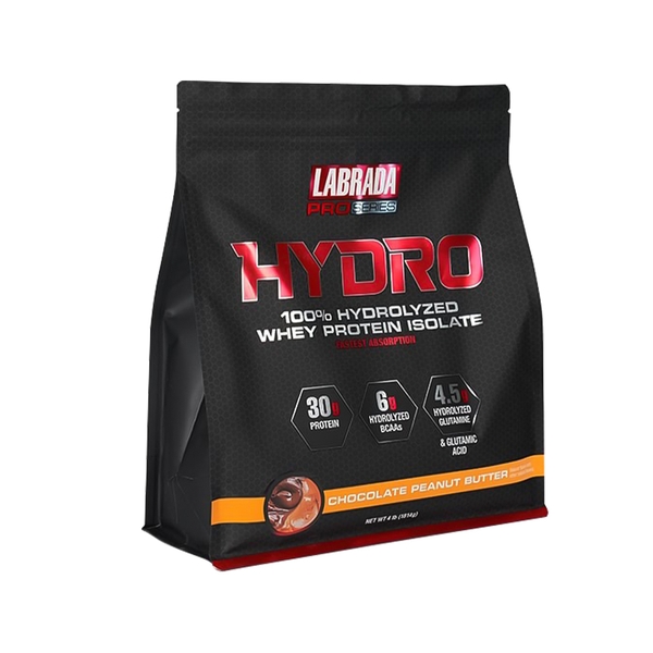 Labrada Pro Series Hydrolyzed Whey Protein Isolate, 4lbs (45 Servings)