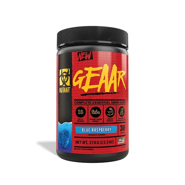 MUTANT GEAAR Essential Amino Acids, 30 Servings (378 gram)