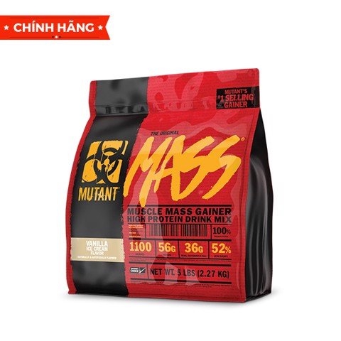 Mutant Mass 5 Lbs - Sữa tăng cân - Giá ưu đãi - GymStore