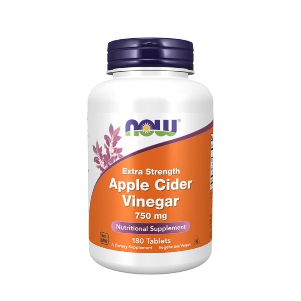 NOW Apple Cider Vinegar - Extra Strength, 750 mg