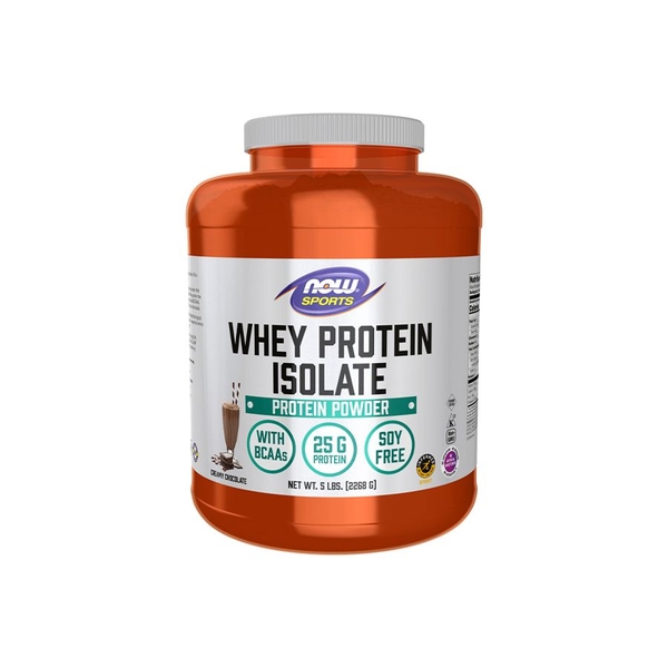 Now Foods Sports Whey Protein Isolate 5 lbs (2,268g)