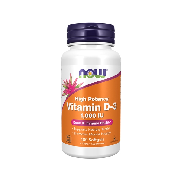 NOW Vitamin D-3 1000IU (25mcg)