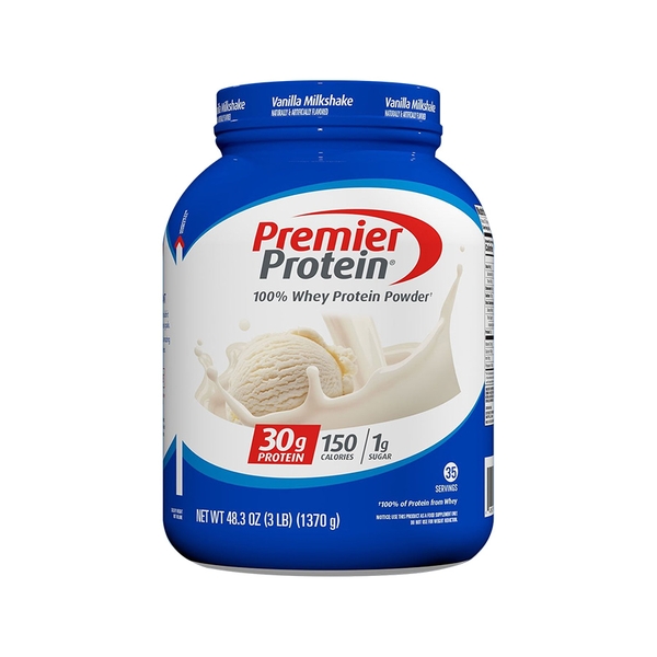 Premier Whey Protein Powder 3Lbs Vanilla Milkshake