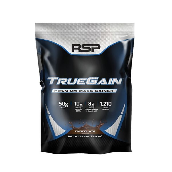 RSP TrueGain Premium Mass Gainer, 12 Lbs (5.4 Kg)