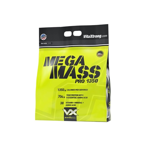 VitaXtrong Mega Mass Pro 1350, 12 Lbs (5.4 Kg)