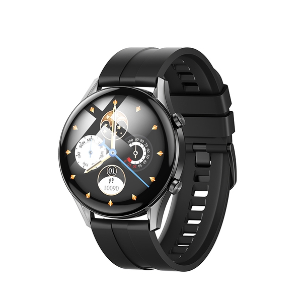 Đồng hồ thông minh Hoco Y7 smart watch pin trâu - theo dõi sức khoẻ /theo  dõi nhịp tim / chống nước IP68 / cảm ứng (đen) Nhất Tín Computer