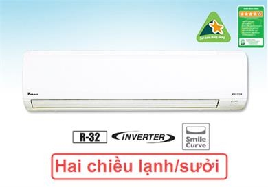 Điều hòa Daikin 2 chiều 24000BTU inverter gas R32 FTHF71RVMV