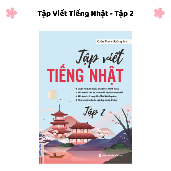 Sách tập viết tiếng nhật tập 2