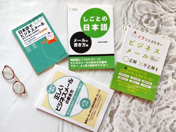 FREESHIP Set 4 sách viết mail thương mại 01