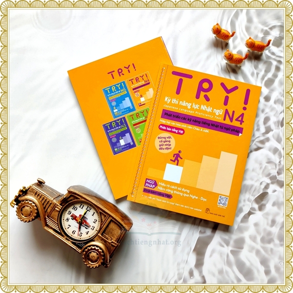 Try! Thi Năng Lực Nhật Ngữ N4 - Phát Triển Các Kỹ Năng Tiếng Nhật Từ Ngữ Pháp (Phiên Bản Tiếng Việt)