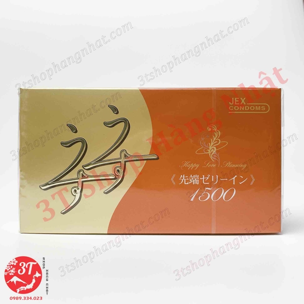 Bao cao su Happy Love Planning Usu Usu 1500 JEX CONDOMS