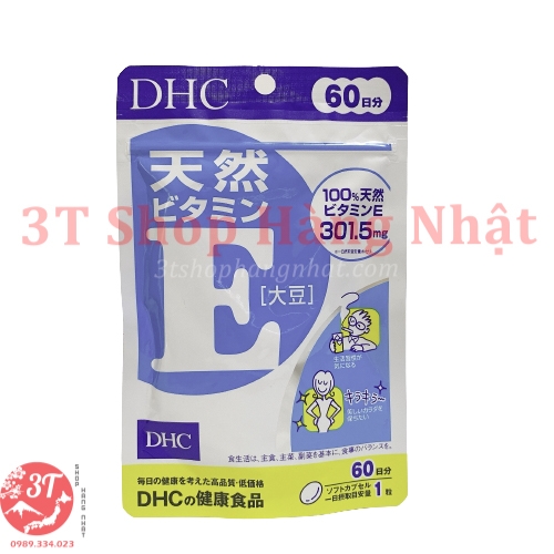 Vitamin E DHC 60 viên