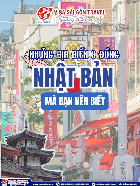 🗼 DU LỊCH TOKYO: 9 ĐỊA ĐIỂM CHECK-IN ĐÌNH ĐÁM KHÔNG TỐN 1 YÊN TIỀN VÉ