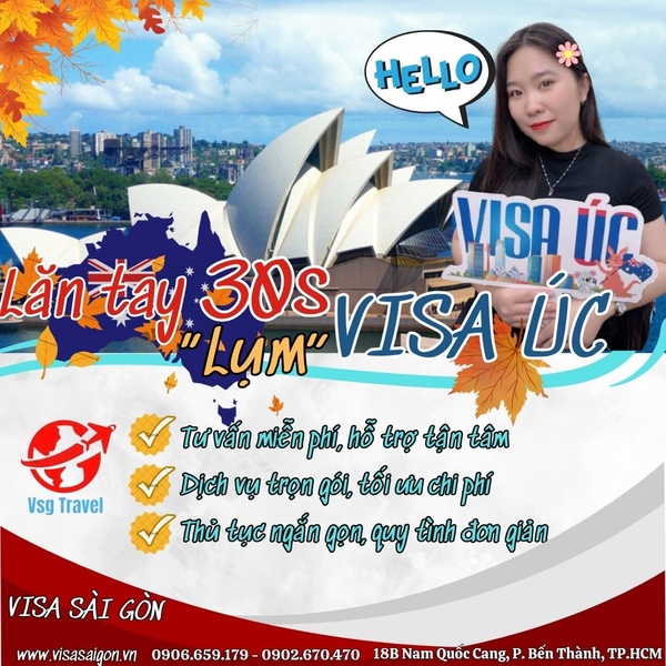 PHÉP MÀU 30 GIÂY: VỪA LĂN TAY VISA ÚC ĐÃ ĐƯỢC APPROVED NGAY!