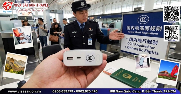SẠC DỰ PHÒNG CÓ THỂ MANG KHI ĐI DU LỊCH TRUNG QUỐC KHÔNG?