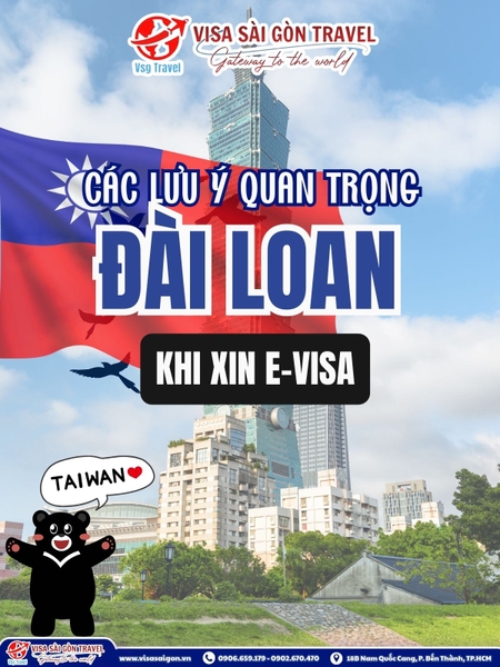 SỰ THẬT VỀ E-VISA ĐÀI LOAN: ĐỪNG ĐỂ BỂ SHOW SÁT NGÀY BAY!