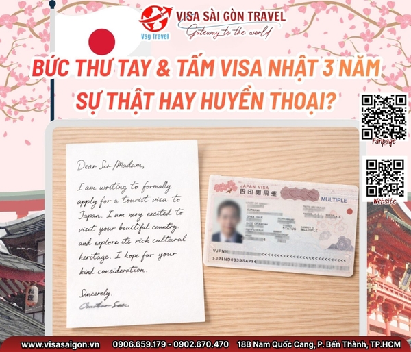 SỨC MẠNH CỦA MỘT NÉT CHỮ: BÍ QUYẾT NHẬN VISA NHẬT BẢN 3 NĂM NGAY LẦN ĐẦU TIÊN