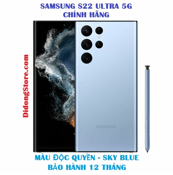Samsung Galaxy S22 Ultra 5G Mỹ New Nguyên Seal ( 2sim/ Snapdragon 8 Gen 1)