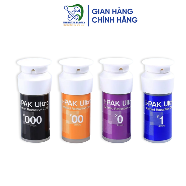 Chỉ co nướu i-PAK 244cm (Size: #0, #00 và #000)