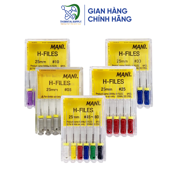 Trâm Niti H-file Mani