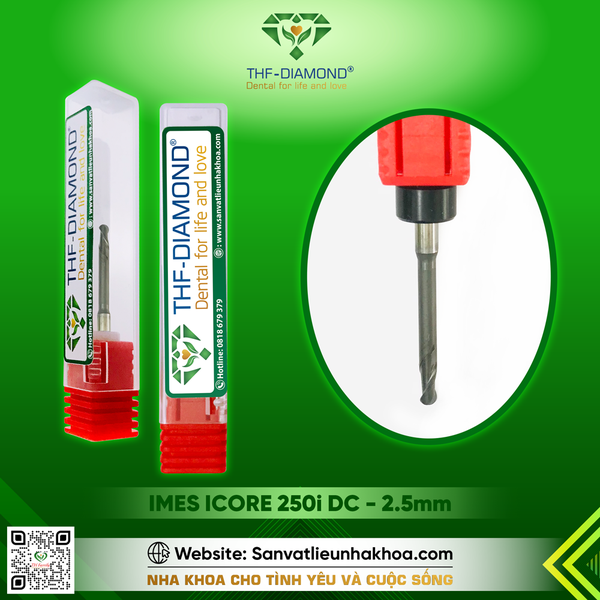 Mũi Bur Kim Cương THF-DIAMOND DC Imes Icore 245i-250
