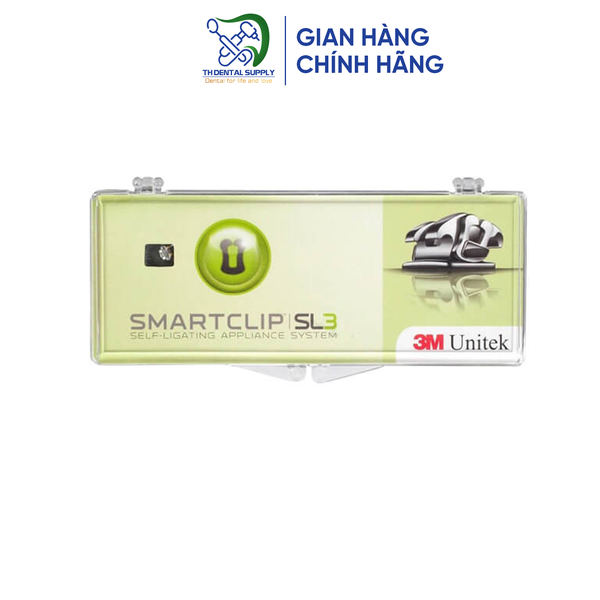 Mắc cài KL tự buộc SmartClip MBT (20 cái/ bộ, 2 hàm, CHK 022)