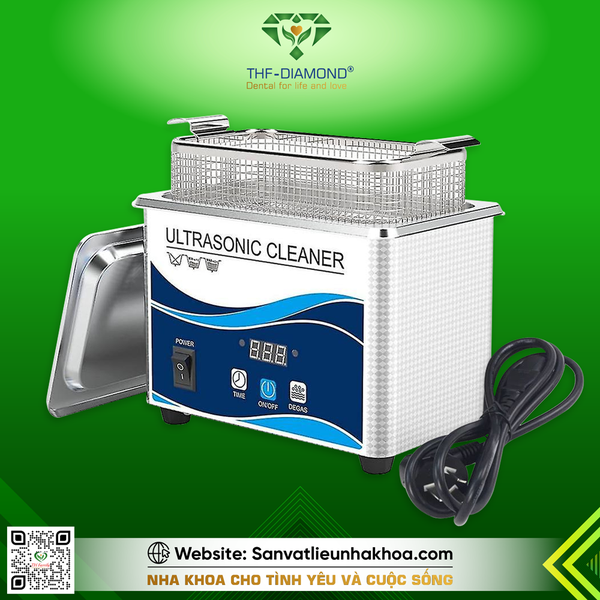 Máy Rửa bằng sóng Siêu Âm Ultrasonic 1,3L