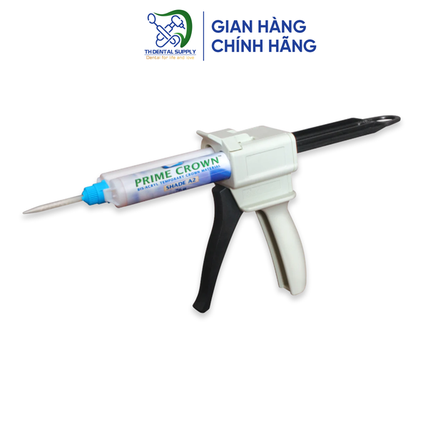 Vật liệu làm răng tạm Prime - Crown 90g. Gồm A1 và A2.