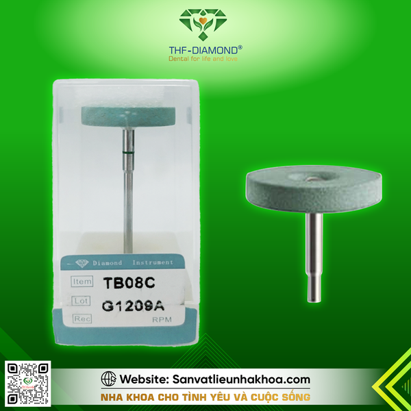 Đá mài THF-DIAMOND cát thô TB08 (22x4,5mm)