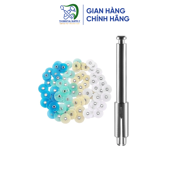 Trục gắn đĩa đánh bóng POLIDISH MANDREL - Made in Germany