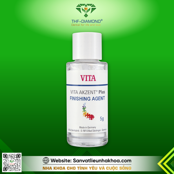 VITA AKZENT Plus Finishing Agent 5g (Hạt mịn, giữ vân bề mặt)