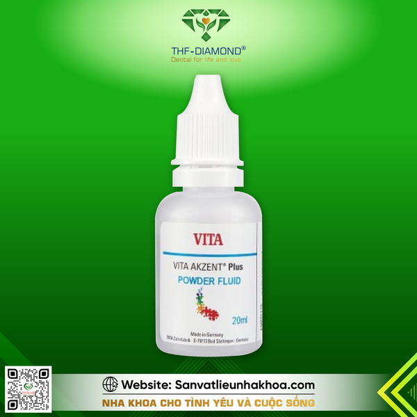 VITA AKZENT Plus Powder Fluid 20ml (pha bột bóng, stain màu)