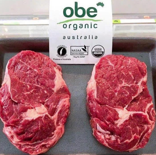 Thăn lưng đầu bò Organic (OBE - Cuberoll *S*)