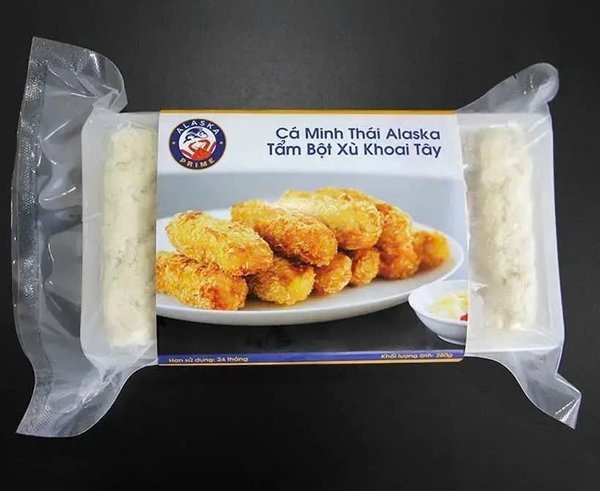 Cá minh thái Alaska tẩm bột xù khoai tây