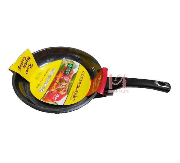 Chảo đá Nano chống dính nông lòng Cookqueen Hàn Quốc 20 - 24 - 26 - 28 - 30cm