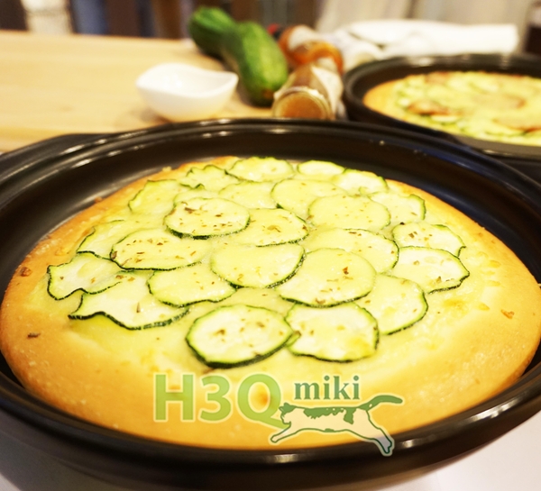 Pizza Zuchini bí ngòi H3Q Miki cỡ S/M/L