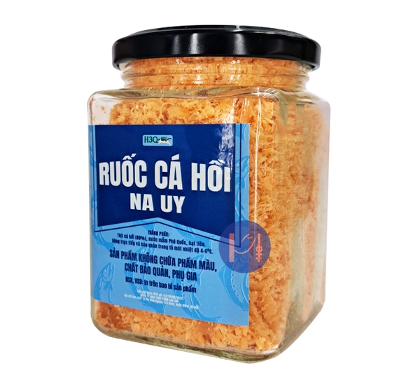 Ruốc cá hồi Na Uy H3Q Miki túi 100g | lọ 200g