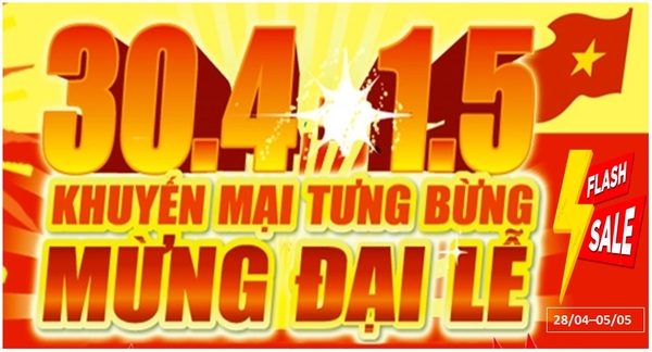 Mừng Đại Lễ (30/04-01/05) Giảm giá Rẻ Đồng Hồ Thời Trang