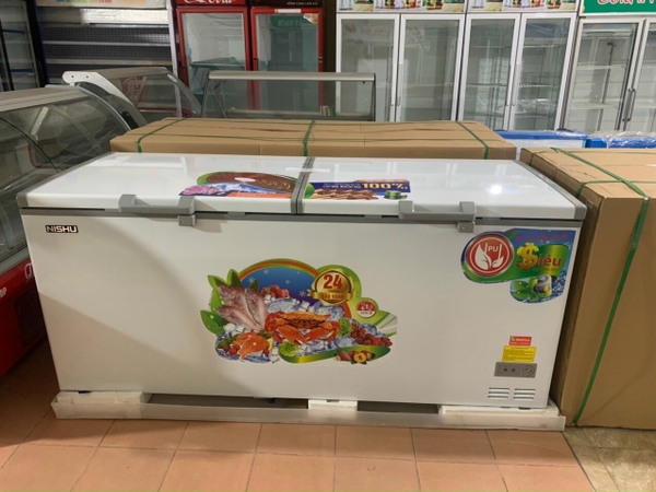 Tủ đông Nishu 1088S New ( DÀN ĐỒNG) 1000L 1 chể độ đông