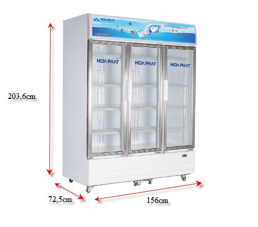 Tủ Mát Hòa Phát HSC 1500F3.N