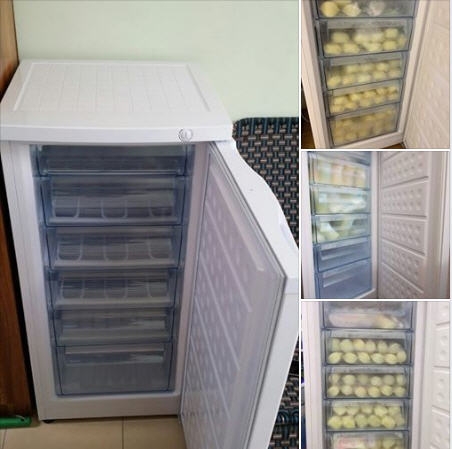 Tủ đông trữ sữa cũ