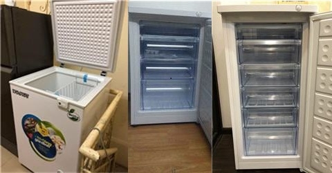 Tủ đông mini trữ thực phẩm gia đình