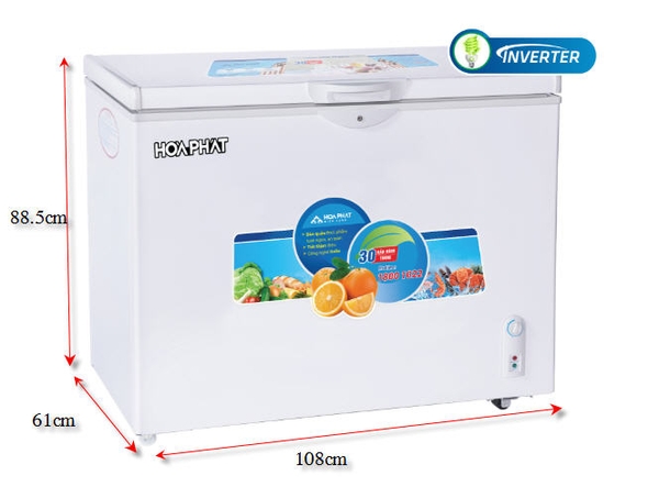 Tủ đông Inverter 1 ngăn 252 lít