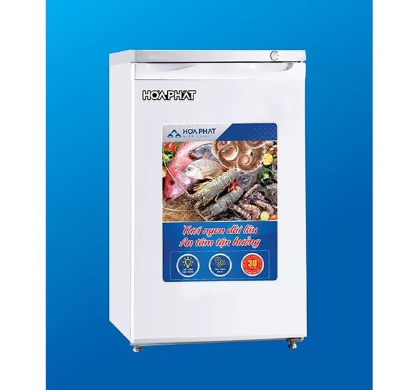 Tủ đông đứng 1 chế độ ( Đông) 110 lít - 4 tầng - dùng Gia đình.
