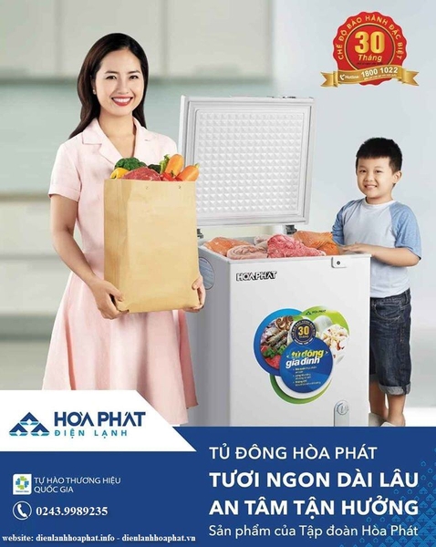 Tủ đông gia đình 107l