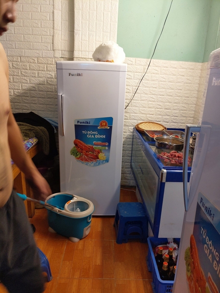 giao tủ đông đứng 280 lít tại 33 Lê ngọc hân