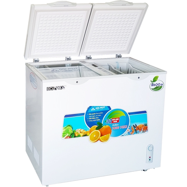 Tủ đông bán hàng 200 lít - 2 ngăn đông + mát